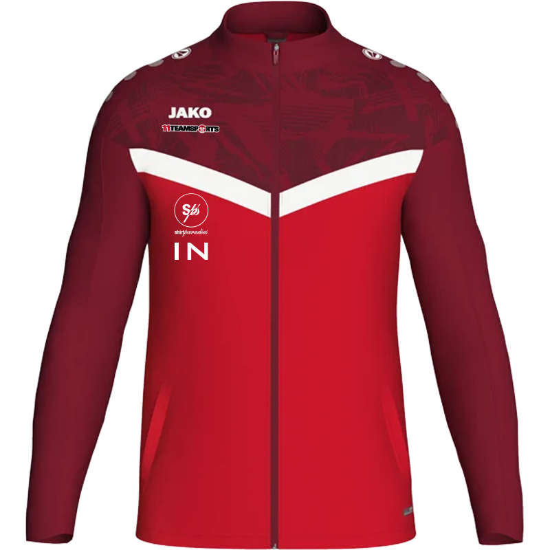 JAKO Iconic Polyesterjacke Rot F103 (9324) /// Kids (9324K)