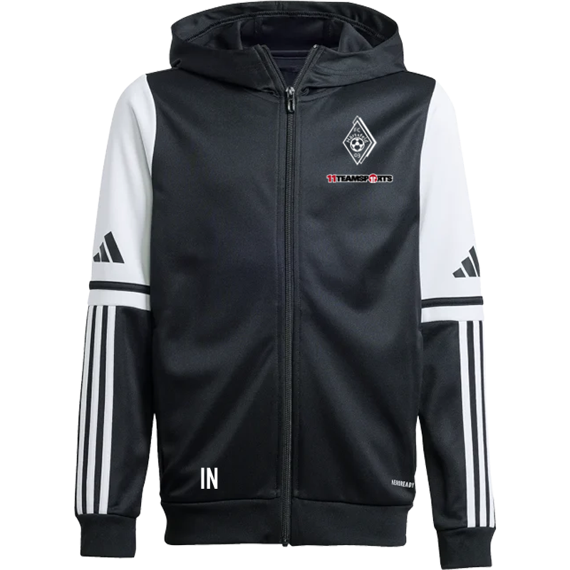 adidas Squadra 25 Kapuzenjacke Schwarz (JE2778) /// Kids (JE2756)