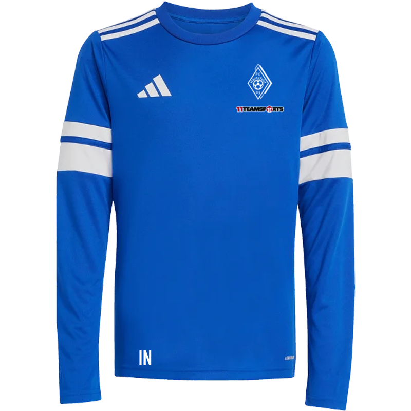 adidas Squadra 25 Trikot Langarm Blau (JF6072) /// Kids (JJ0046)