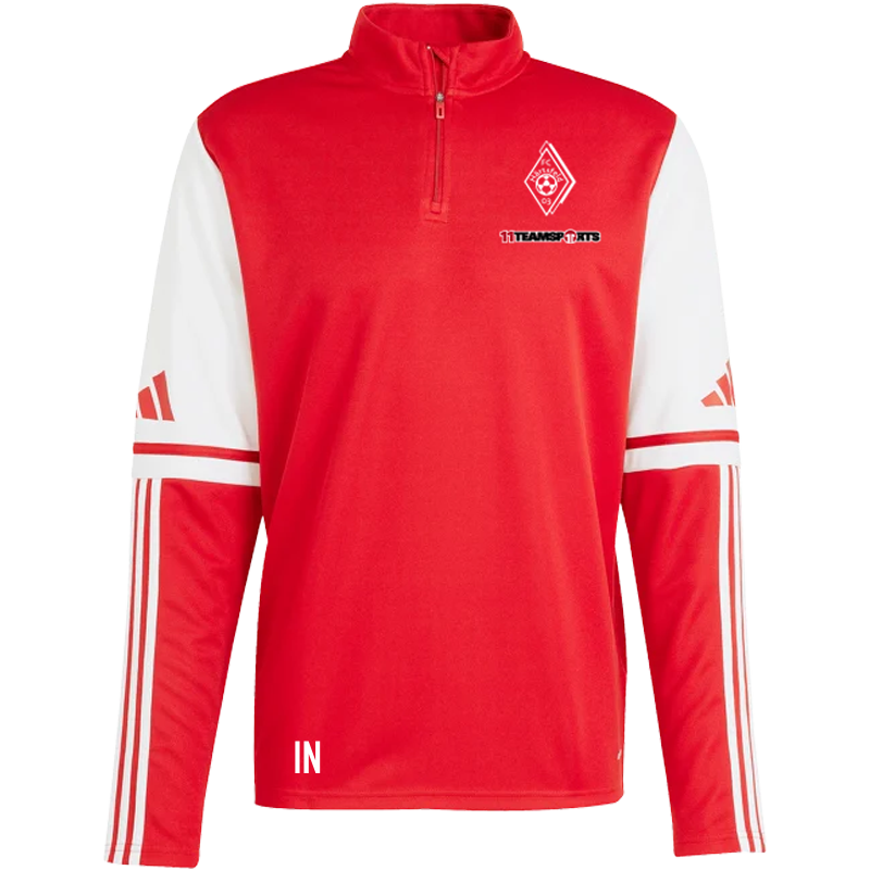 adidas Squadra 25 HalfZip Sweatshirt Rot (JD2984) /// Kids (JD3026)